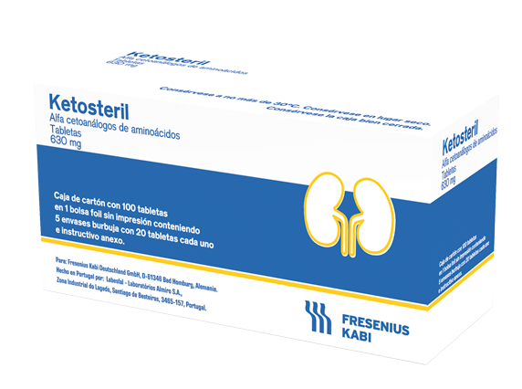 CAJA KETOSTERIL 100 tabletas