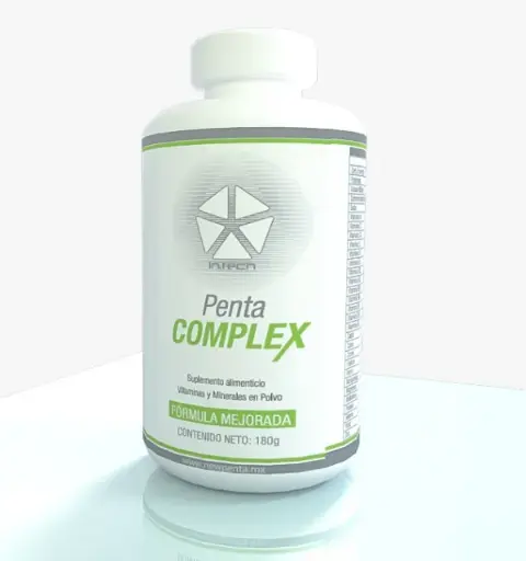[pc1] PENTA COMPLEX, Suplemento vitamínico en Polvo Frasco C/180GR
